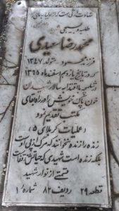 grave shahid